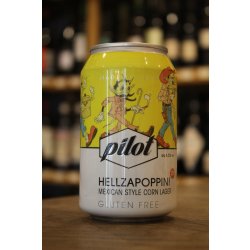 PILOT HELLZAPOPPIN! SUPER PALE CORN LAGER - Cork & Cask