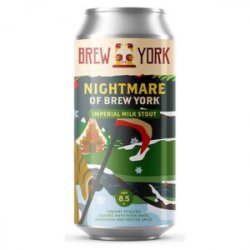 Brew York Nightmare of Brew York 2023 Can - Beers of Europe