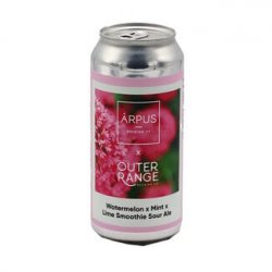 Ārpus Brewing Co. Ārpus X Outer Range Brewing Co Watermelon X Mint X Lime Smoothie Sour Ale Ārpus Brewing Co. Ārpus X Outer Range Brewing Co Watermelon X Mint X Lime Smoothie Sour Ale