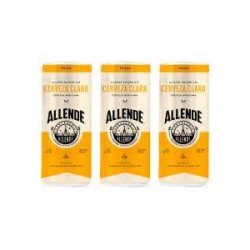 3 Cervezas Allende Golden Ale Lata- 355ML - La Europea