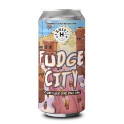 Hammerton Fudge City AF - Alcohol Free: Choc Fudge Cake Stout 0.5% (440ml) - Hammerton Brewery