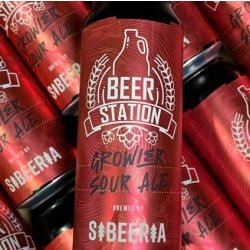 Sibeeria Growler Sour Ale: Raspberry, Lingonberry, Chocolate & Mint