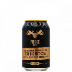 Fierce Beer  Very Big Moose 2023 Bourbon Edition - Rebel Beer Cans