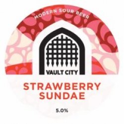 Vault City Strawberry Sundae (Keg) - Pivovar