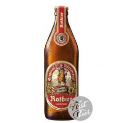 Bia Tucher Rotbier Naturtrüb 5.5% – Chai 500ml – Thùng 20 Chai - First Beer – Bia Nhập Khẩu Giá Sỉ