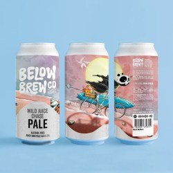 Below Brew Co (formerly Lowtide) WILD JUICE CHASE  JUICY DDH PALE ALE - The Alcohol Free Co