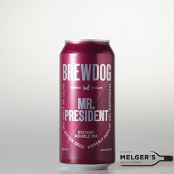 BrewDog  Mr. President Double IPA Blik 44cl - Melgers