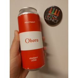 Obora Vídeňský ležák 12°4,9% 0,5l - Pivní lednice