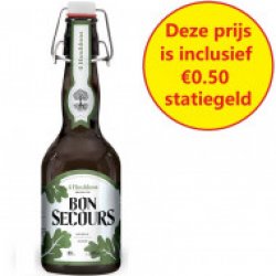 Bon Secours 4 Houblons - Brasserie Caulier - Speciaalbierkoning