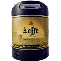 Leffe Blond Keg 6L for PerfectDraft - BelgianShop