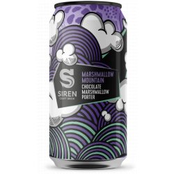 Siren- Marshmallow Mountain Porter 5.1% ABV 440ml Can - Martins Off Licence