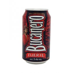 Bucanero Pale Lager Lata 355 ml - La Belga