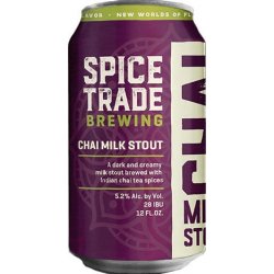 Spice Trade Brewing Chai Milk Stout 6 pack 12 oz. Can - Outback Liquors