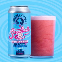 Northern Monk - Ice Cream Van Classics: Screwball - 4.5% Raspberry Ripple & Bubblegum Pale - 440ml Can - The Triangle