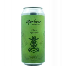 Marlowe Artisanal Ales Ghost Signatures - J&B Craft Drinks