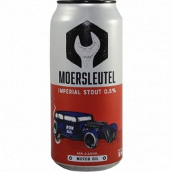 Moersleutel Craft Brewery -                                              Non ALC.: Motor Oil - Just in Beer