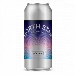 Pohjala - North Star - 5% Dark Lager - 440ml Can - The Triangle