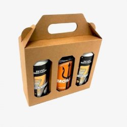 Flat Pack Gift Box For 3x44cl 50cl 0.0% - Beer Ritz