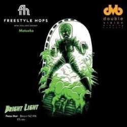 Double Vision Brewing Bright Light Fresh Hop Bright NZ IPA Double Vision Brewing Bright Light Fresh Hop Bright NZ IPA