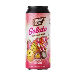 Funky Fluid Gelato: Cocco Fresco 500ml - Funky Fluid