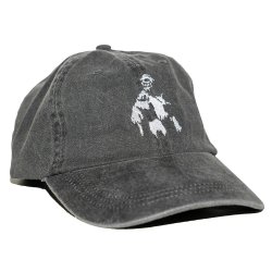 Jackie O’s Washed Black Dark Apparition Hat - Jackie O’s Brewery