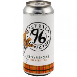 District 96 Beer Factory Citra Princess