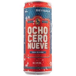 Ocho Cero Nueve - Bebidash