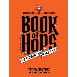 Tankbusters The Book of Hops Vol.10: Peacharine - Galaxy 500ml - Funky Fluid