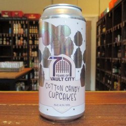 Vault City Brewing Cotton Candy Cupcakes