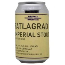 Mariatorgets Mikrobryggeri Fatlagrad Imperial Stout (2024) (Agitator) - Hops & Hopes