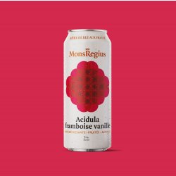 MonsRegius bières artisanales Acidula Framboise Vanille MonsRegius bières artisanales Acidula Framboise Vanille