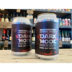 Nerd x Emperor’s  Dark Mode  Double Chocolate & Vanilla Imperial Stout - Wee Beer Shop