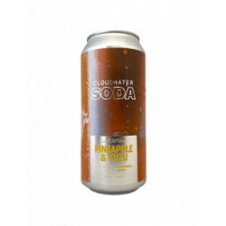 Cloudwater Soda Pineapple & Yuzu 44 cl - Bieronomy