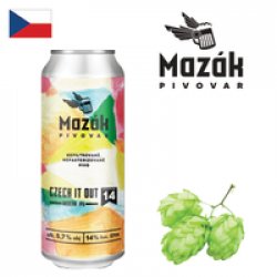 Mazák Czech It Out 500ml CAN - Drink Online - Drink Shop