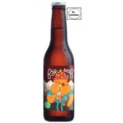 Barcelona Beer Cº Cerveza Pale Ale sin gluten BIG BEAR 24x33 - MilCervezas