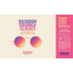 Ology Brewing Co Rainbow Colored Glasses