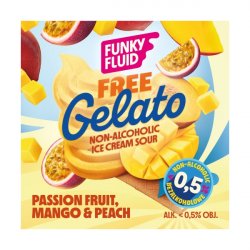 Funky Fluid Free Gelato: Passionfruit, Mango & Peach