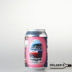 Põhjala  Prenzlauer 0 Non Alcoholic 0,5% Raspberry Berliner Weisse 33cl Blik - Melgers