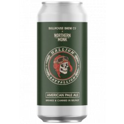 Bullhouse X Northern Monk- Hallion Battallion Pale Ale 5% ABV 440ml Can - Martins Off Licence