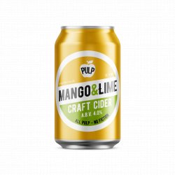 Pulp Mango & Lime Craft Cider 330ml - Fountainhall Wines