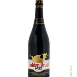 Gulden Draak Quadruple 9000 10,5 % 75 cl - Trappist.dk - Skjold Burne