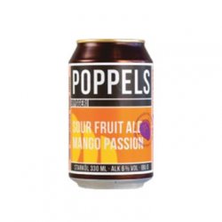 Poppels Sour Fruit Ale Mango Passion 33Cl 6% - The Crú - The Beer Club
