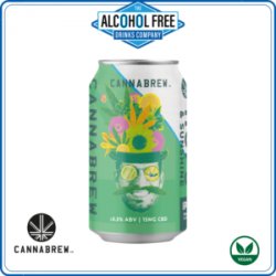 Cannabrew Hops & Sunshine CBD infused beer. - The Alcohol Free Drinks Company