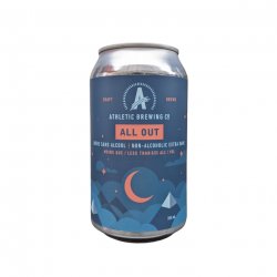 All Out  Athletic Brewing Company  0.5°  Bière sans alcool - La Plante Du Loup