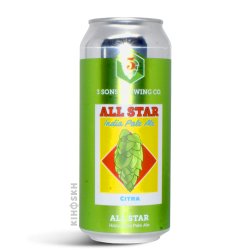 3 Sons Brewing Co.. All Star Citra IPA - Kihoskh