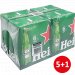Heineken Botella 25cl. P-6 C-24 Solo Alimentacion PROMO 5+1 
