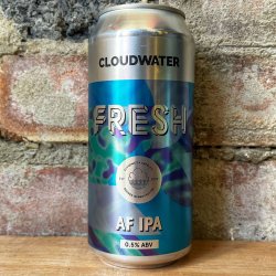 Cloudwater Fresh AF IPA 0.5% (440ml) - Caps and Taps