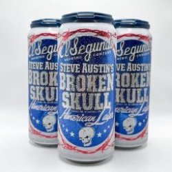 El Segundo Steve Austin’s Broken Skull American Lager 4 PACK - Brew Cavern
