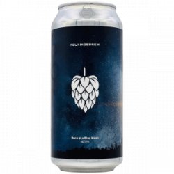 Folkingebrew – Once in a Blue Moon - Rebel Beer Cans