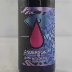 Andersons Brewery Seven Seas of Rye Wild Turkey BA - Gedeelde Vreugde